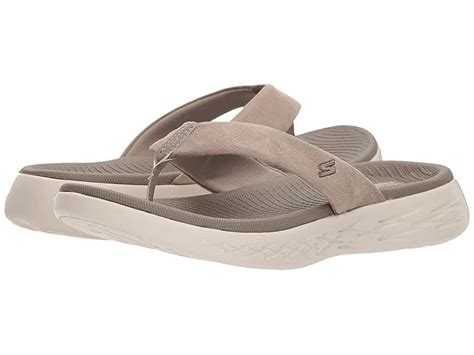 Skechers Performance On The Go 600 Polished Taupe Womens Sandals