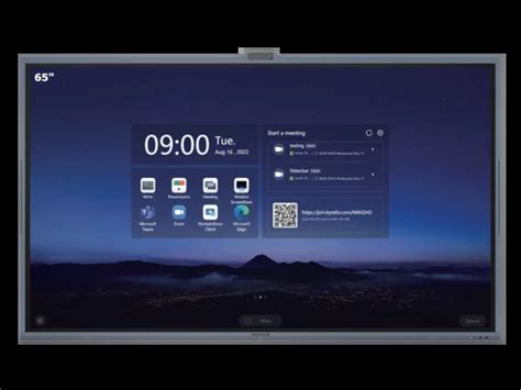 MAXHUB V6530 Interactive Screen 65 4K Touch Screen Dual Camera SaudiTK