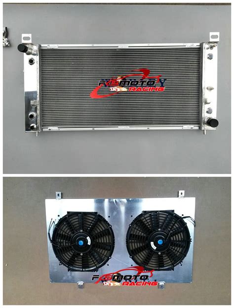 Aluminum Radiator Shroud Fan Cooling For Hummer H