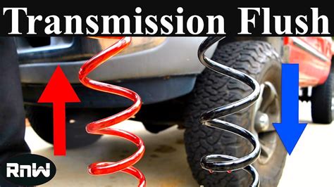 How To Do An Easy DIY Transmission Fluid Flush Hack YouTube