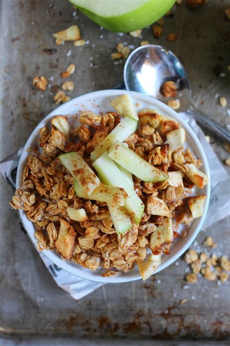 Cinnamon Apple Granola Life S Ambrosia