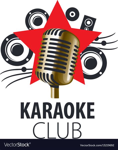 Logo Karaoke Royalty Free Vector Image Vectorstock