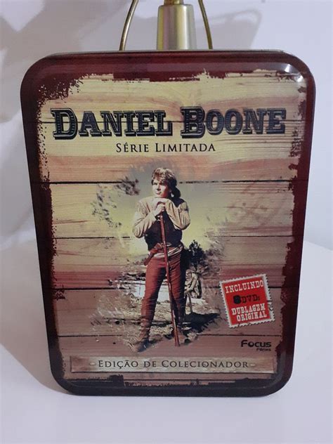 Box Lata de Colecionador Daniel Boone Série Completa 8 Discos