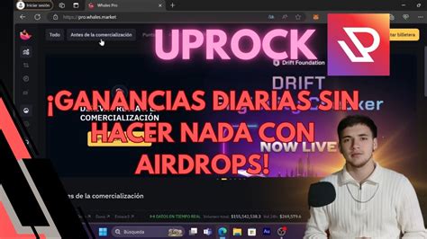 GANÁ MÁS DE 5 DOLARES DIARIOS CON ESTE AIRDROP uprock YouTube