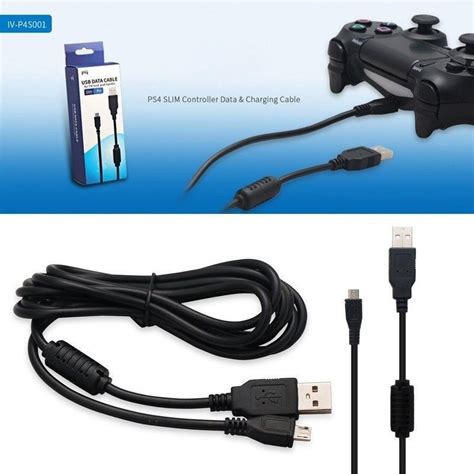 Lote De Cables Usb Control Playstation De Metros Ps En