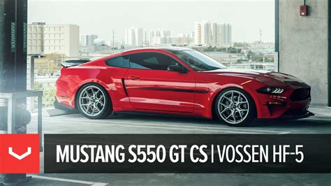 Mustang S550 Gt California Special Vossen Hf 5 Wheels Youtube