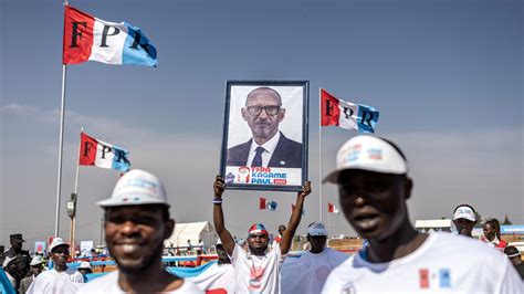 Les Rwandais Aux Urnes Le Pr Sident Kagame Vers Un Quatri Me Mandat