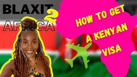 How To Get A Kenya Visa Youtube