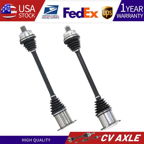 Trakmotive Front Cv Axle Shafts Set Of For Audi A Quattro Manual