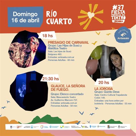 Comienza Este Fin De Semana La Fiesta Provincial Del Teatro LV16 Ar