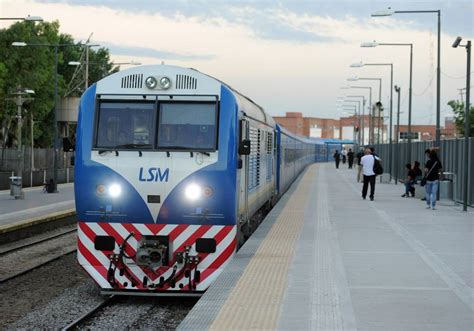 El tren San Martín retomará sus horarios habituales en el transcurso de