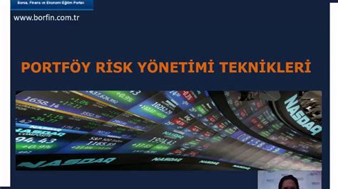 Evren Bolg N Portf Y Risk Y Netimi Teknikleri E Itimi Sim Lasyonlu