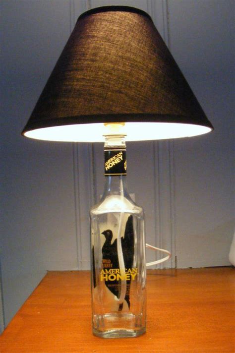 Wild Turkey American Honey Bottle Lamp 3000 Via Etsy Bottle Lamp