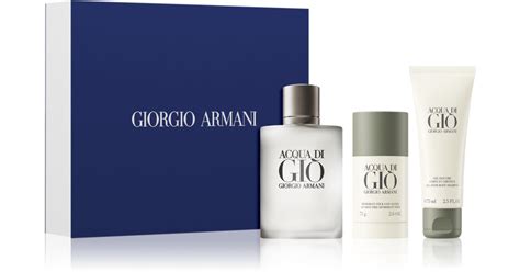 Armani Acqua Di Gi Pour Homme Coffret Cadeau Ii Pour Homme Notino Fr