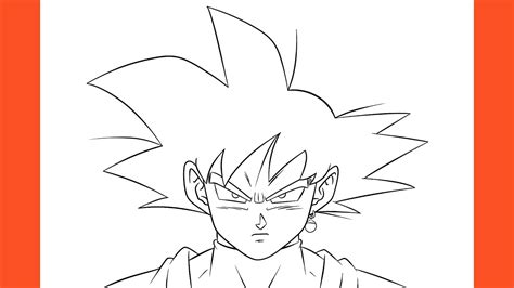 How To Draw Goku Black Dragon Ball Super Youtube