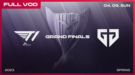 T1 Vs GEN 2023 LCK Spring Grand Finals YouTube