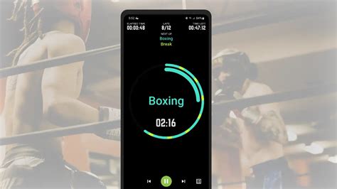 Boxing Interval Timer App