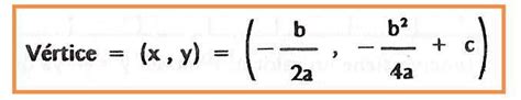 Formula Para Calcular El Vertice De Una Funcion Cuadratica Bambes Hot