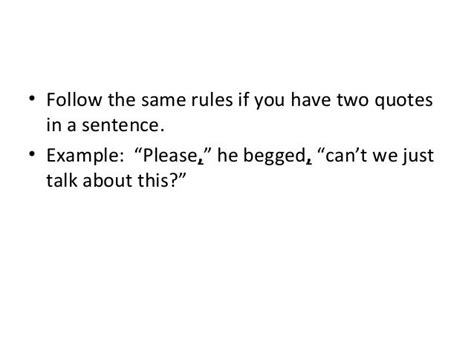 Comma with quotes rule and grammar practice 10 16-14