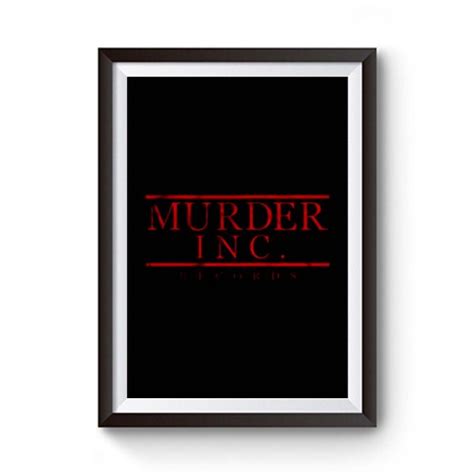 Murder Inc Records Logo Premium Matte Poster - posterpict.com