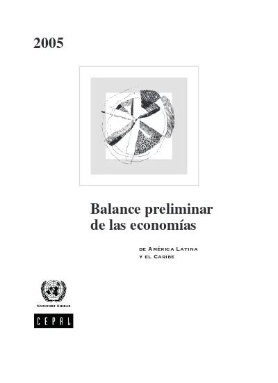 Balance Preliminar De Las Econom As De Am Rica Latina Y El Caribe