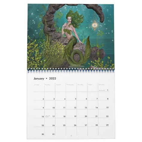 Mermaid 2024 Calendars For Sale Free Calendar List 2024