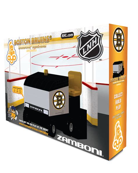 Zamboni® Machine Boston Bruins© Oyo Sports Nhl Minifigures