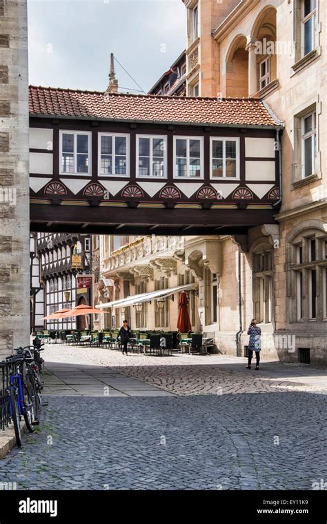 Braunschweig Brunswick Germany Entrance To Burgplatz And