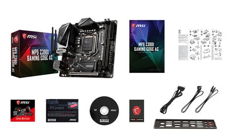 Specification MPG Z390I GAMING EDGE AC 微星科技