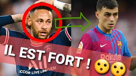 Neymar Parle De Pedri Jordi Alba Parle De Son Transfert Rat Le