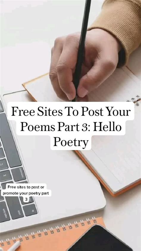 Free Sites To Post Your Poems Part 3 Hello Poetry Promote Your