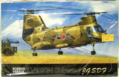 Fujimi 1 72 Boeing Vertol KV 107 II 4 Shirasagi CH 46 BAGGED H 1