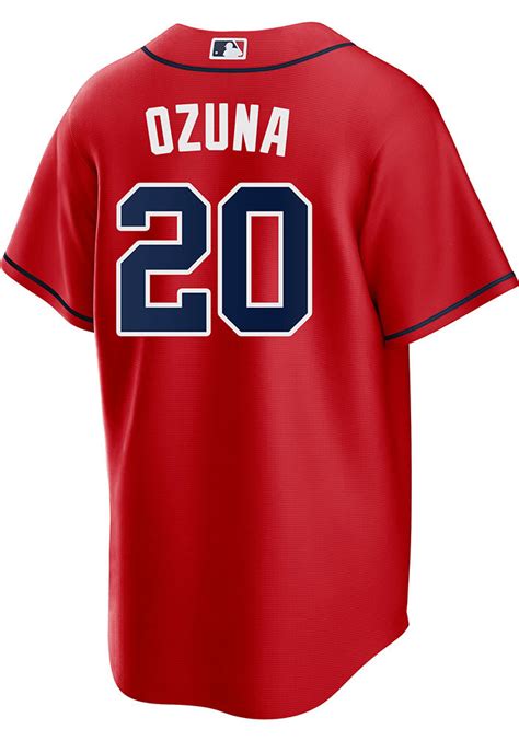 Marcell Ozuna Braves Replica Alt Jersey