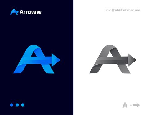 Letter A Arrow Logo On Behance