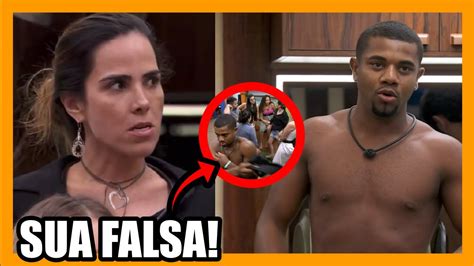 Treta Entre Davi E Wanessa Mandou Apertar O O No Bbb Davi