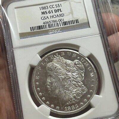 Cc Gsa Morgan Silver Dollar Ngc Ms Pl Proof Like Carson City