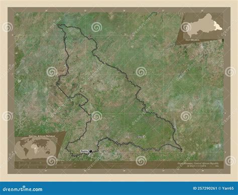 Haut Mbomou Central African Republic High Res Satellite Labelled