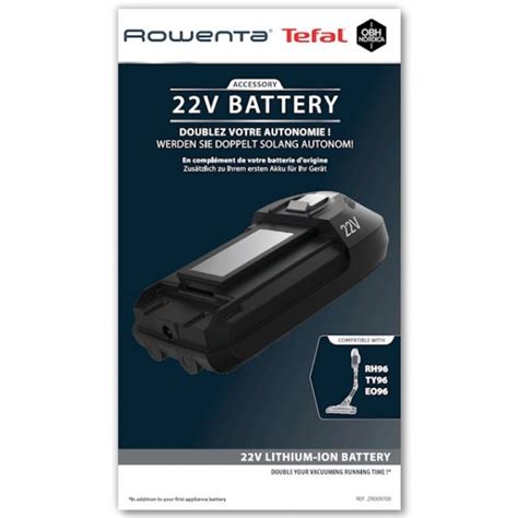 Batterie Pour Aspirateur Rowenta Xforce Flex Zr