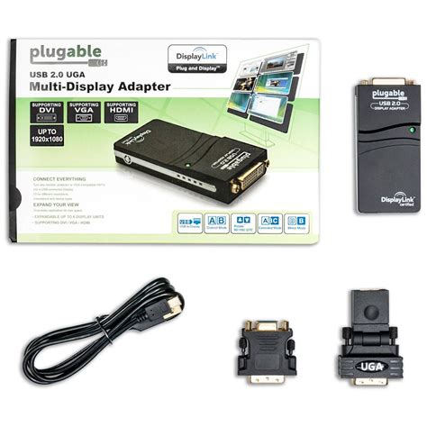 Plugable Usb To Dvi Vga Hdmi Video Uga Pc Canada