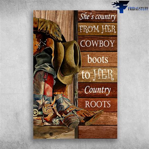 Cowboy Outfit - She's Country From Her Cowboy - FridayStuff