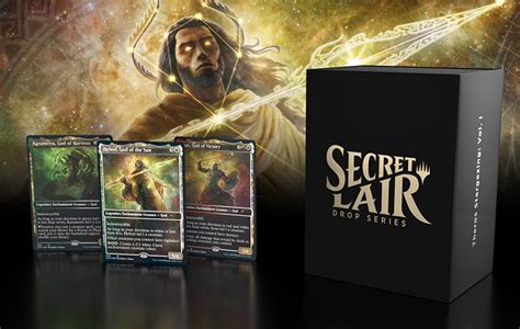 New Mtg Secret Lair Are The Original Theros Gods