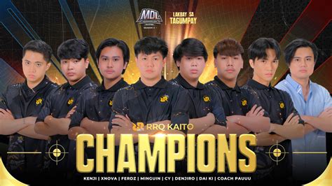 Rrq Kaito Wins Mdl Ph Season Championship Rrq Ceo Talks About Mpl Ph