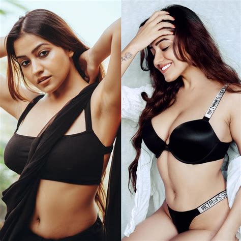 Simran Kaur Saree Vs Bikini Indian Instagram Model Showing Her Sexy