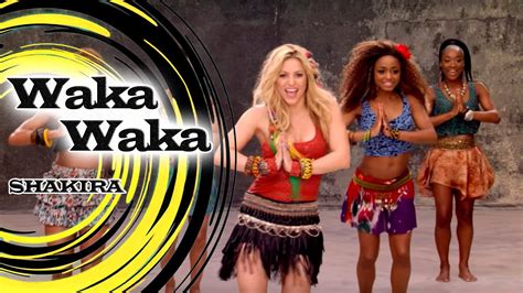 Shakira Ft Freshlyground Waka Waka This Time For Africa • 4k