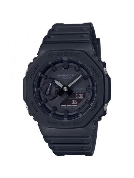 Montre Homme Casio G Shock En Résine Noir Ref Ga 2100 1a1er