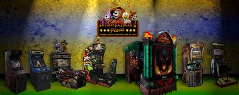 Freddy Fazbear's Arcade Area (Facing Forward) by FearOfTheBlackWolf on ...