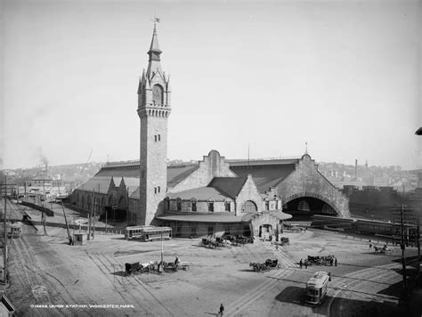 Old Union Station, Worcester, Mass - Lost New England