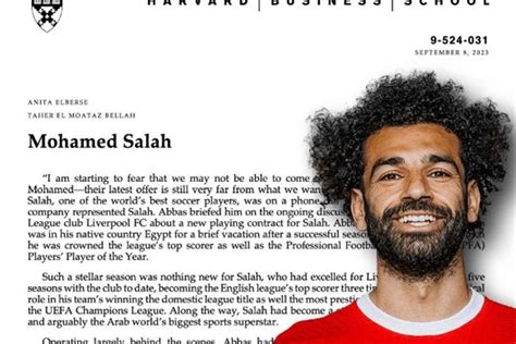 محمد صلاح ينشر دراسة لجامعة هارفارد عن كواليس تجديد عقده مع ليفربول