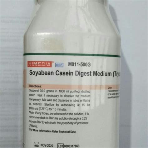 Jual Soyabean Casein Digest Tryptone Soya Broth Himedia 500 Gram