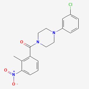 Chloro Phenyl Piperazin Yl Methyl Nitro Phenyl